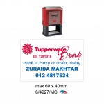Multi Color Self Inking Stamp 4927, 60x40MM